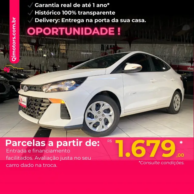 Carro Hyundai HB20S 2024 Comfort 1.0 (Flex)
