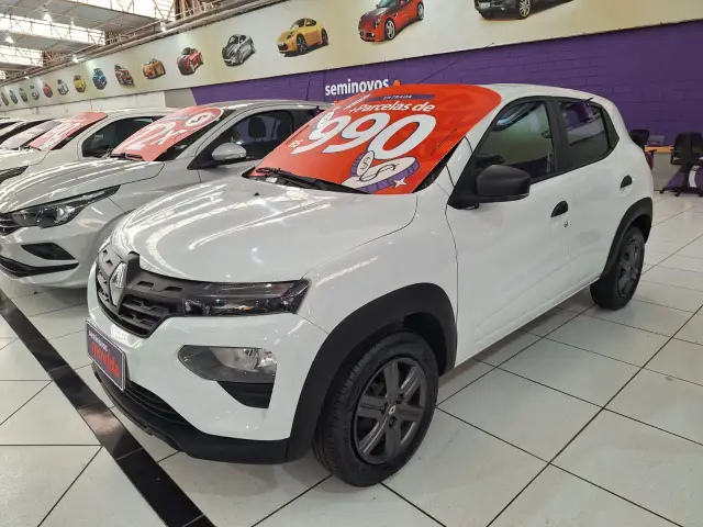 Carro Renault Kwid 2025 Zen 1.0 12v SCe (Flex)