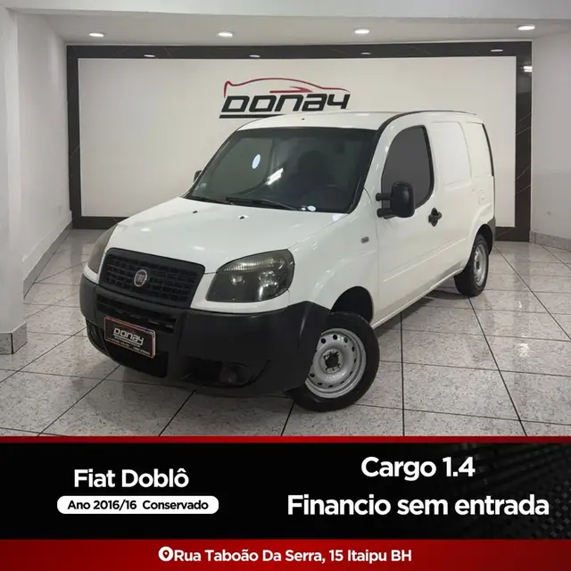 Carro Fiat Doblò Cargo 2016 1.4 Fire (Flex)