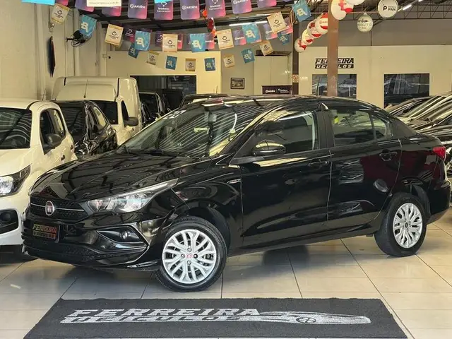 Carro Fiat Cronos 2020 1.3 Drive Firefly (Flex)