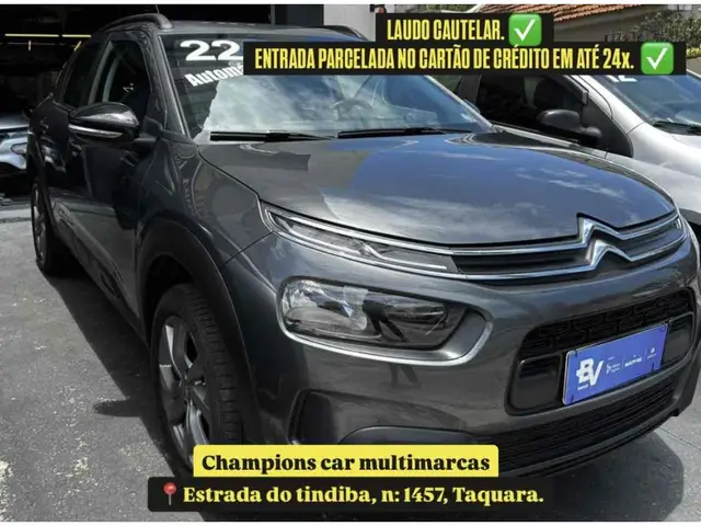 Carro Citroën C4 Cactus 2022 1.6 Feel (Aut) (Flex)