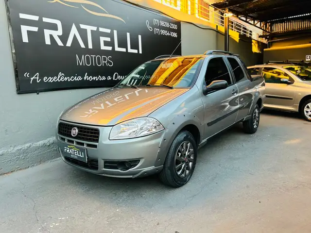 Carro Fiat Strada 2010 Working 1.4 (Flex) (Cabine Dupla)