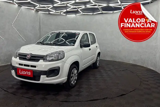 Carro Fiat Uno 2021 Attractive 1.0