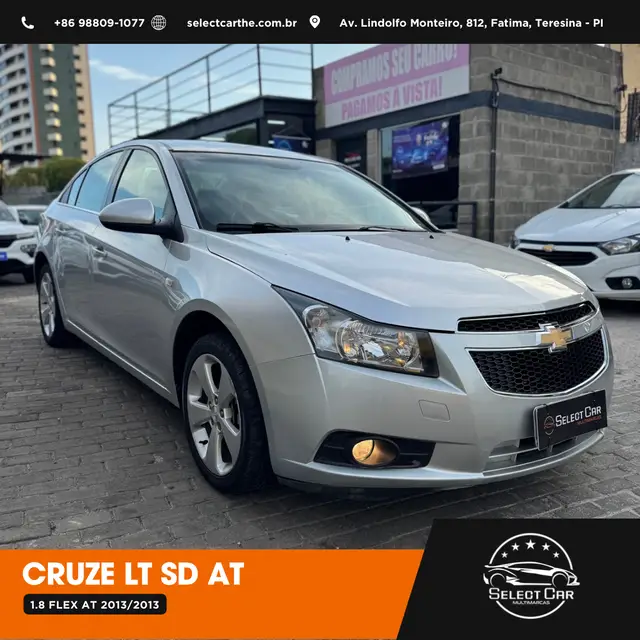 Carro Chevrolet Cruze 2013 LT 1.8 16V Ecotec (Aut)(Flex)