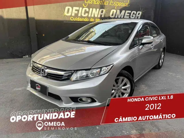 Carro Honda Civic 2012 New  LXL 1.8 16V i-VTEC (Aut) (Flex)