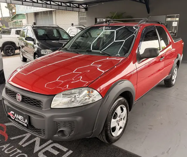 Carro Fiat Strada 2015 Working 1.4 (Flex) (Cabine Dupla)