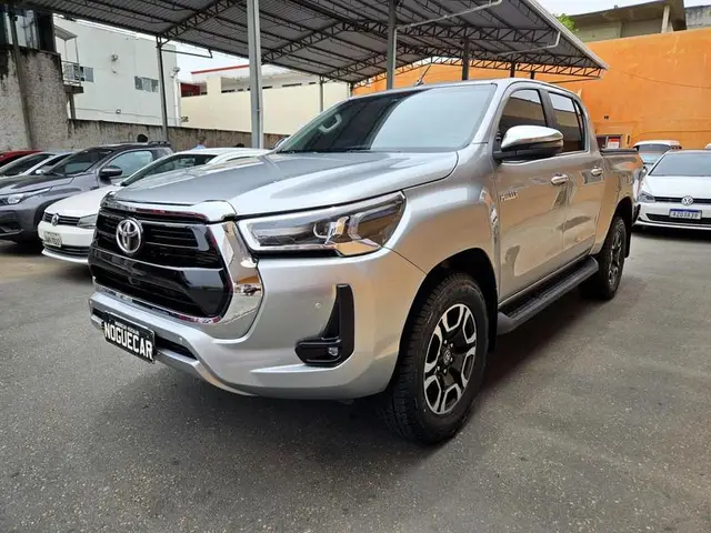 Carro Toyota Hilux Cabine Dupla 2021 STD Power Pack 2.8 TDI CD 4x4