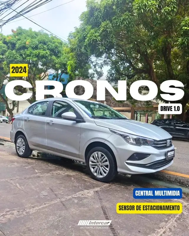 Carro Fiat Cronos 2024 Drive 1.0