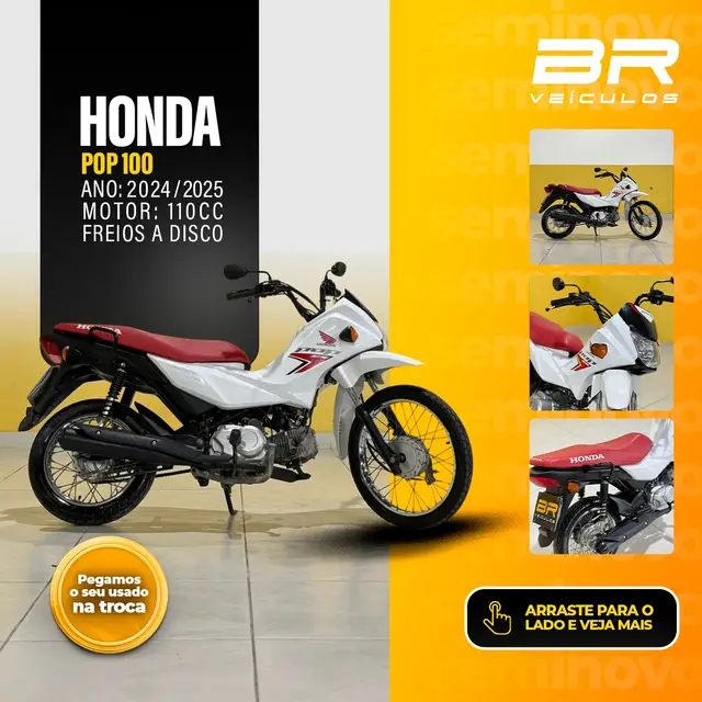 Moto Honda Pop 110i 2025 ES