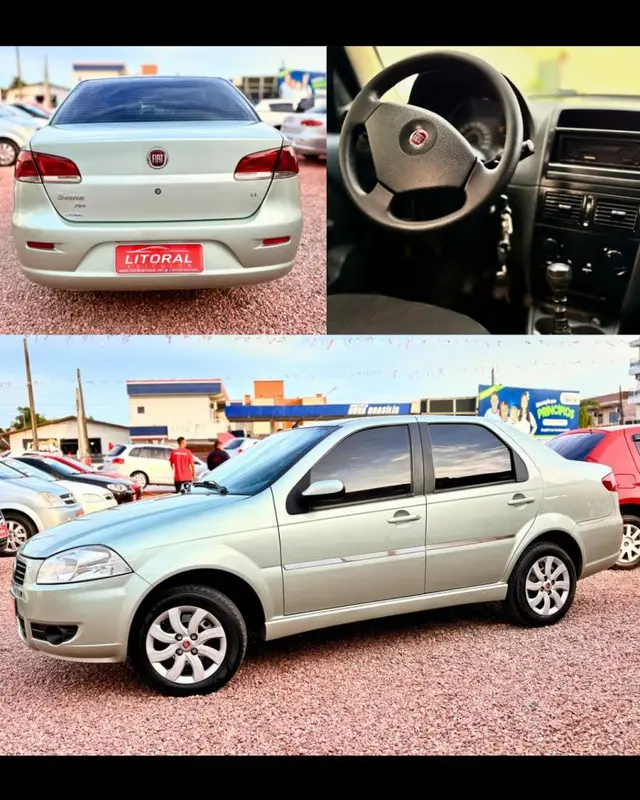 Carro Fiat Siena 2011 EL 1.0 8V (Flex)