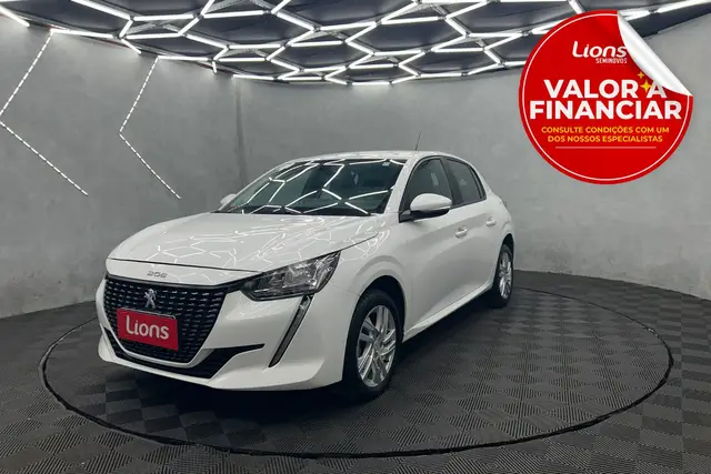 Carro Peugeot 208 2022 Active 1.6 Flex 16V 5p Aut.