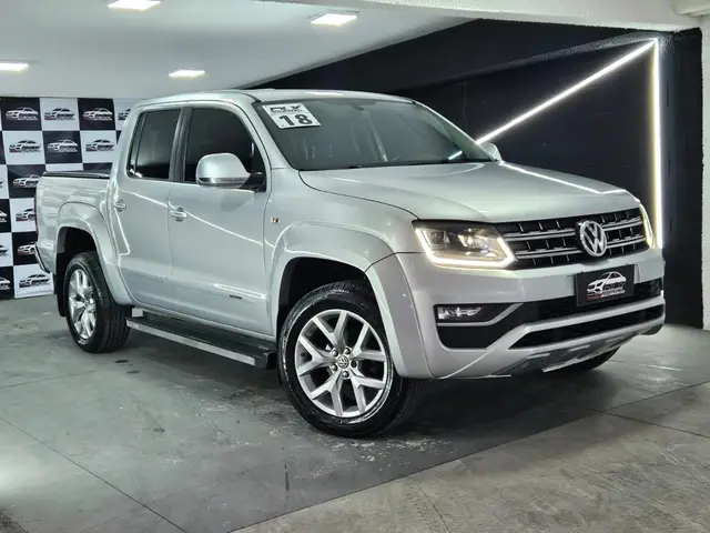 Carro Volkswagen Amarok 2018 2.0 CD 4x4 TDi Highline (Aut)
