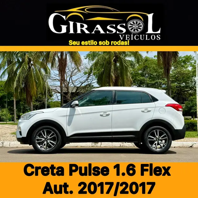 Carro Hyundai Creta 2017 Pulse 1.6 (Aut) (Flex)