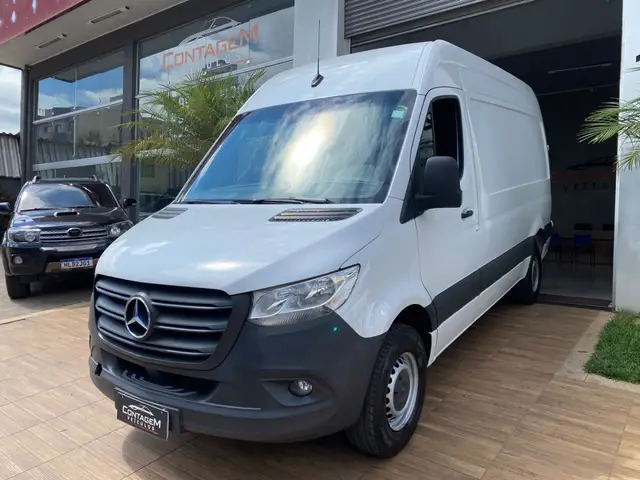 Carro Mercedes-Benz Sprinter 2022 416 Furgão Longo T.B. 2.2 Dies.