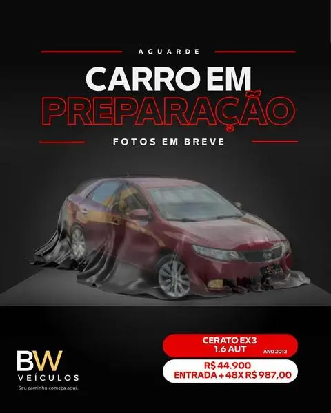 Carro Kia Cerato 2012 1.6 16V