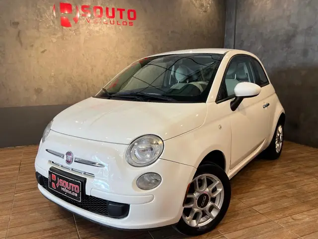 Carro Fiat 500 2014 Cult Dualogic 1.4 Evo (Flex)