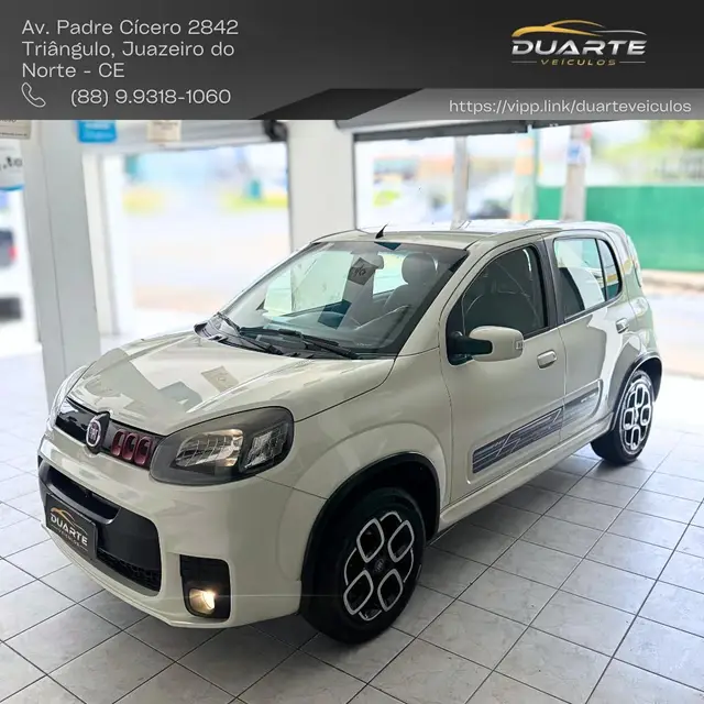 Carro Fiat Uno 2016 Sporting 1.4 8V (Flex) 4p