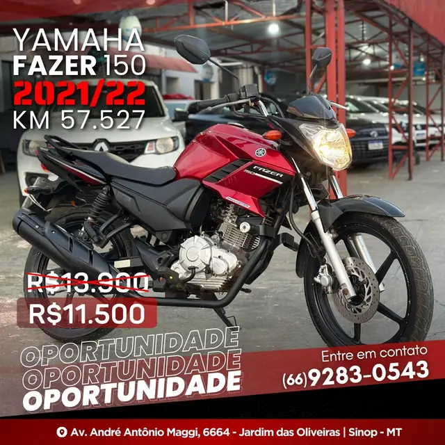 Moto Yamaha YS 150 Fazer 2014 ED