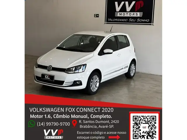Carro Volkswagen Fox 2020 1.6 MSI Connect (Flex)