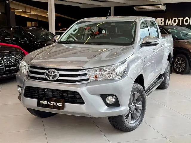 Carro Toyota Hilux Cabine Dupla 2017 Hilux 2.7 SRV CD 4x2 (Flex) (Aut)