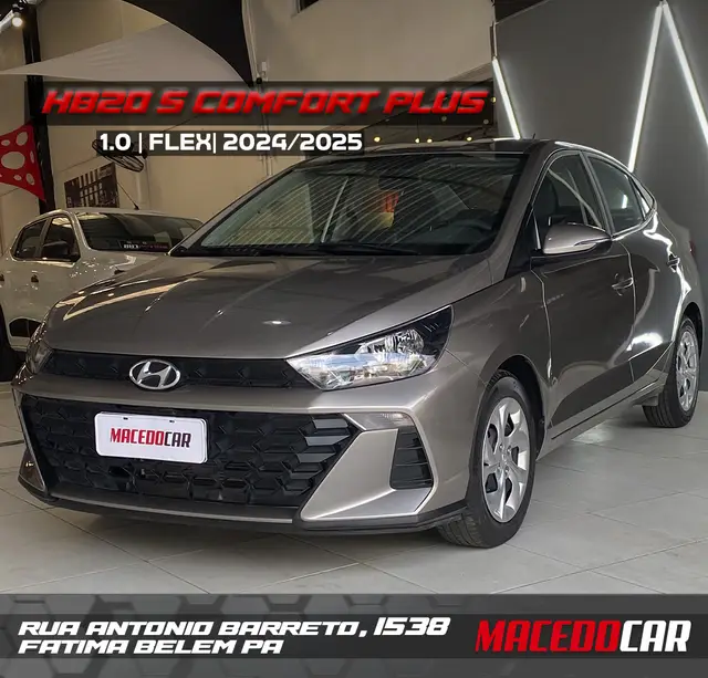 Carro Hyundai HB20S 2025 Comfort Plus Tech 1.0