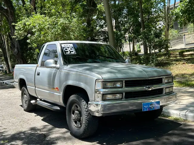Carro Chevrolet Silverado 1999 Pick Up Conquest 4.1