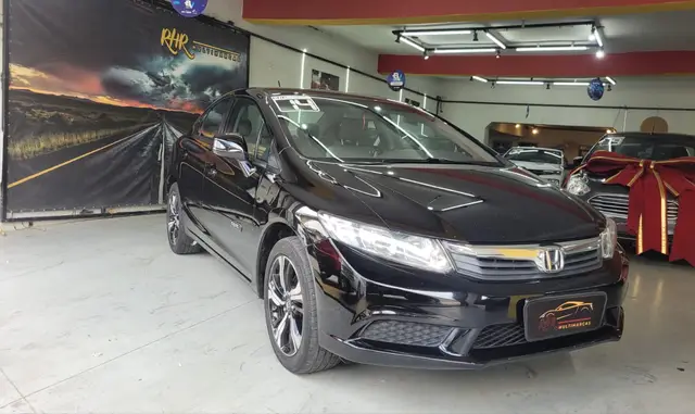 Carro Honda Civic 2014 New  LXS 1.8 16V i-VTEC (Aut) (Flex)