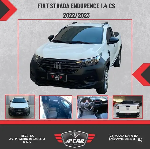 Carro Fiat Strada 2023 Endurance 1.4 CS