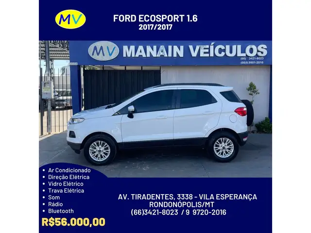 Carro Ford EcoSport 2017 Ecosport SE 1.6 16V (Flex)