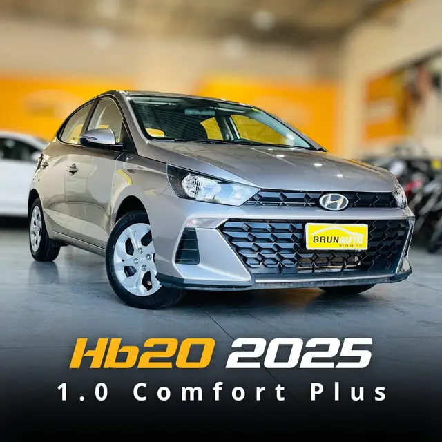 Carro Hyundai HB20 2025 Comfort Plus 1.0 (Mec.)