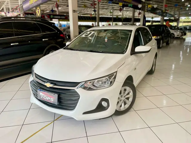 Carro Chevrolet Onix 2021 LT 1.0 (Flex)