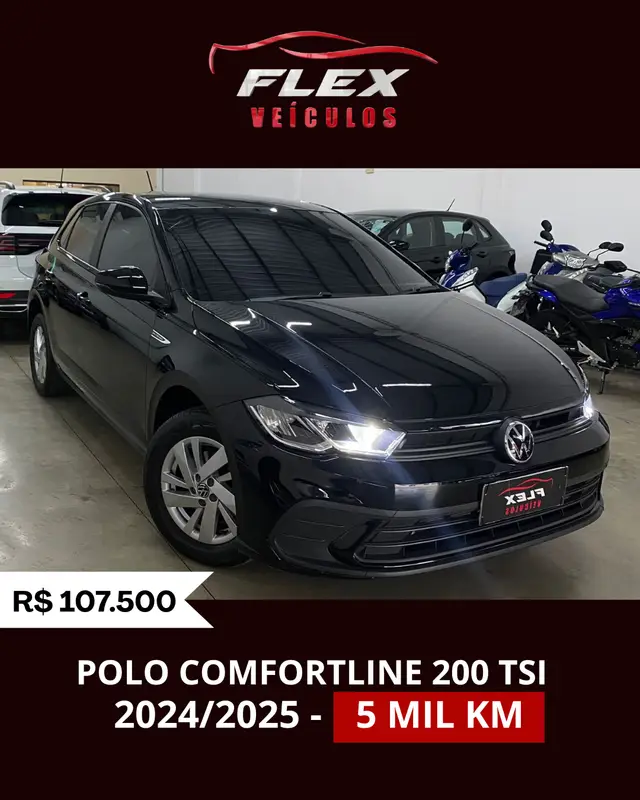 Carro Volkswagen Polo 2025 Comfortline (Aut) (Flex)