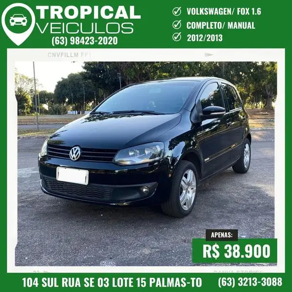 Carro Volkswagen Fox 2013 1.6 VHT (Flex)