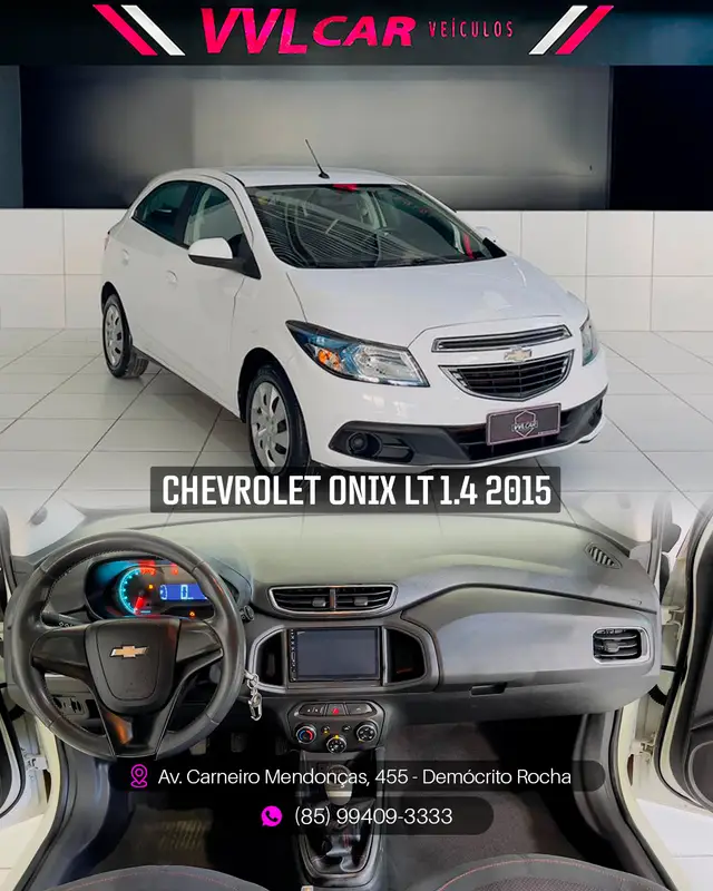 Carro Chevrolet Onix 2015 1.4 LT SPE/4