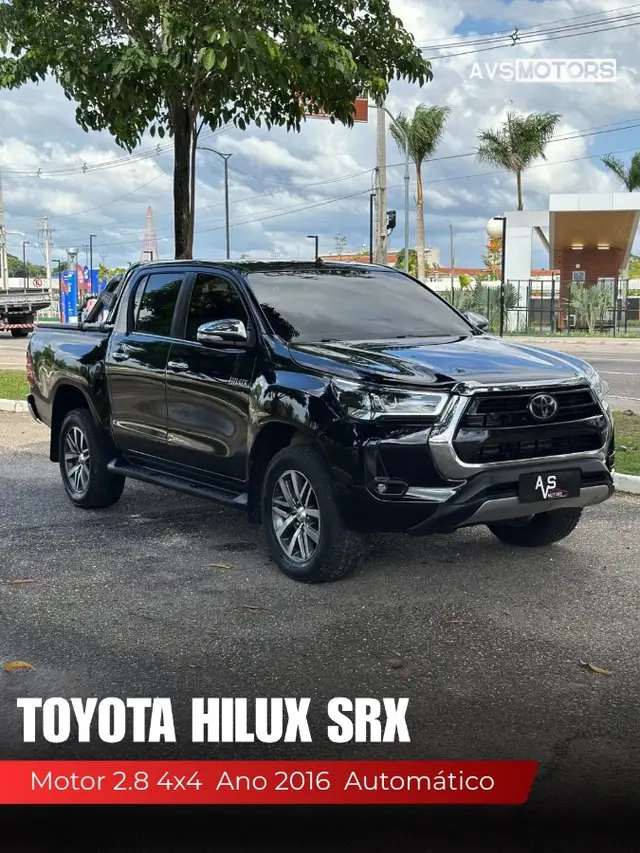 Carro Toyota Hilux Cabine Dupla 2016 Hilux 2.8 TDI SRX CD 4x4 (Aut)