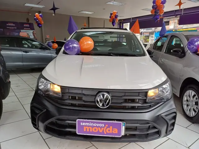 Carro Volkswagen Saveiro 2025 Robust Total Flex 16V