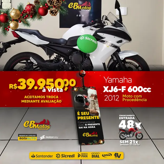 Moto Yamaha Xj6 F 2012 XJ6 F 600