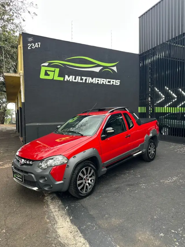 Carro Fiat Strada 2015 Adventure 1.8 16V (Flex) (Cabine Estendida)