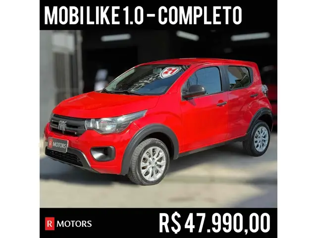 Carro Fiat Mobi 2021 Like 1.0 (Flex)