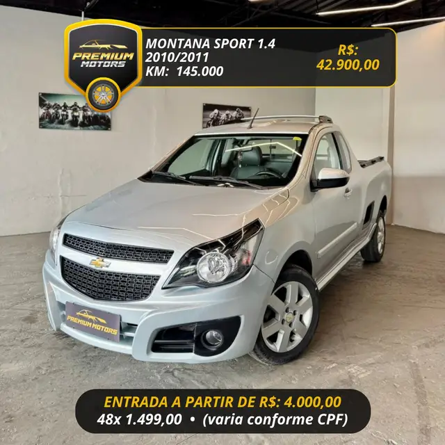 Carro Chevrolet Montana 2011 Sport 1.4 (Flex)