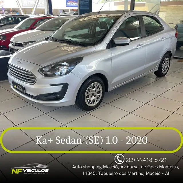 Carro Ford Ka Sedan 2020 SE Plus 1.0 (Flex)