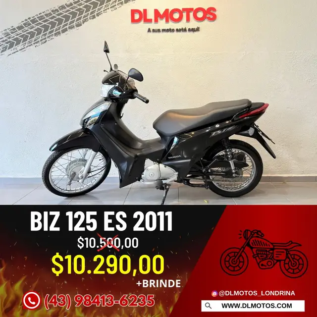 Moto Honda Biz 125i 2011 ES