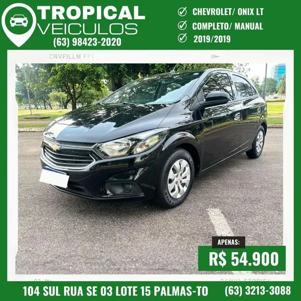 Carro Chevrolet Onix 2019 1.0 LT SPE/4