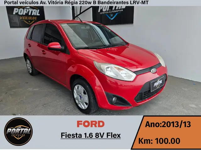 Carro Ford Fiesta Hatch 2013 SE Rocam 1.6 (Flex)