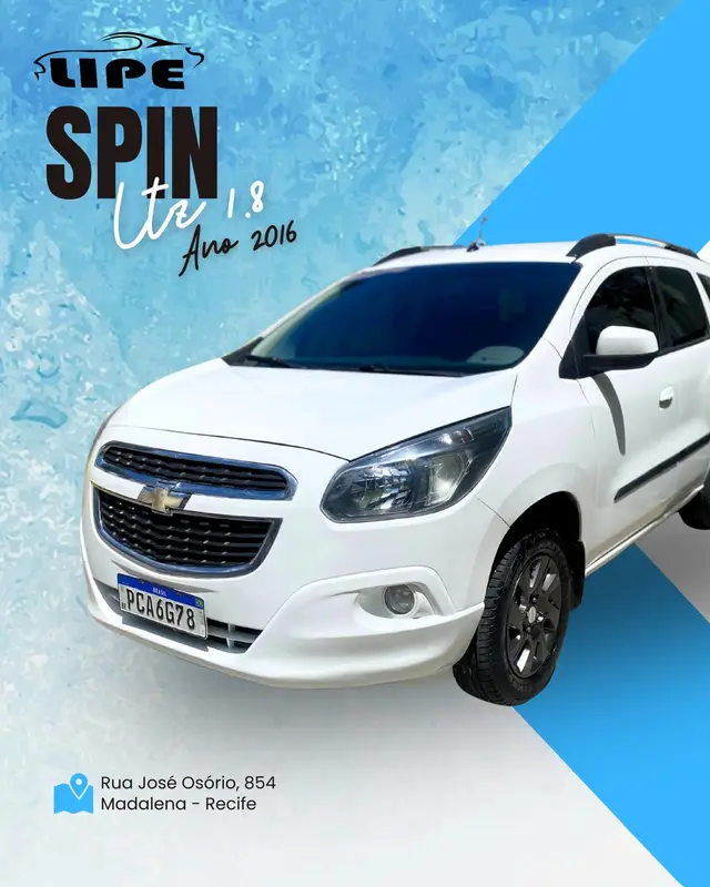 Carro Chevrolet Spin 2016 LTZ 7S 1.8 (Flex) (Aut)