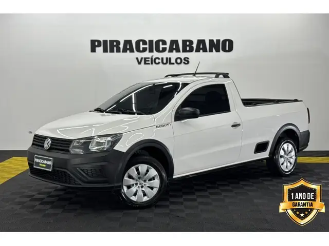 Carro Volkswagen Saveiro 2018 Robust 1.6 MSI CS (Flex)