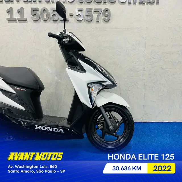 Moto Honda Elite 125 2022 CBS