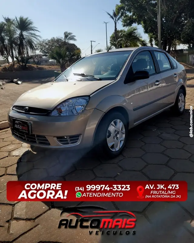 Carro Ford Fiesta Sedan 2007 First 1.6 (Flex)