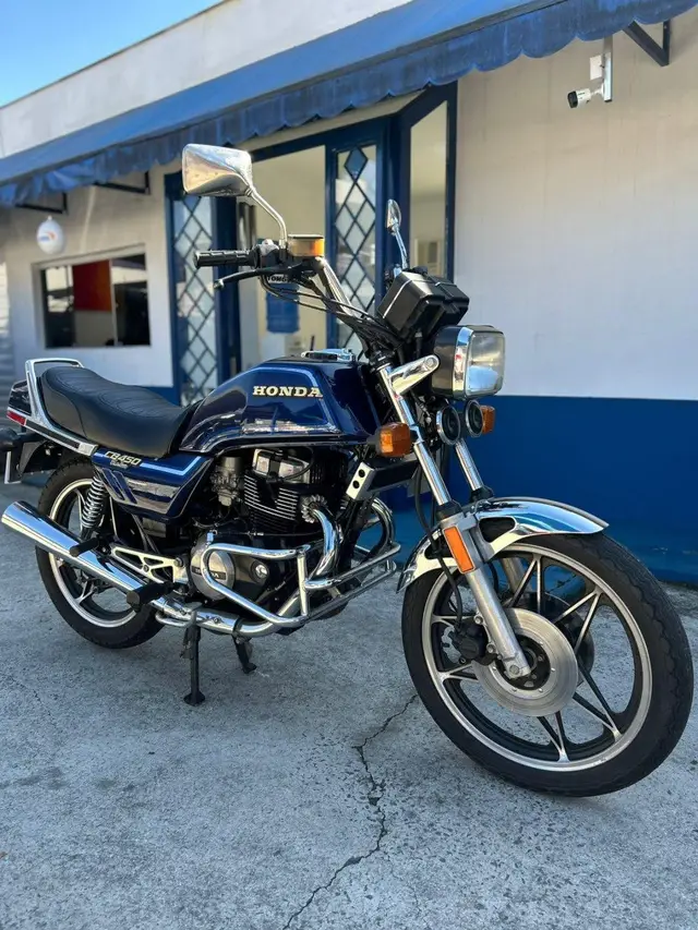 Moto Honda CB 450 1983 Custom