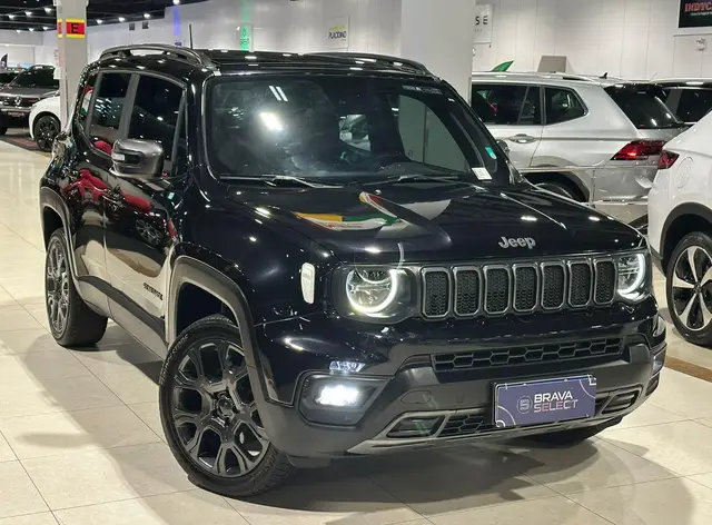Carro Jeep Renegade 2023 Série S T270 1.3 Turbo 4x4 (com Teto Solar)
